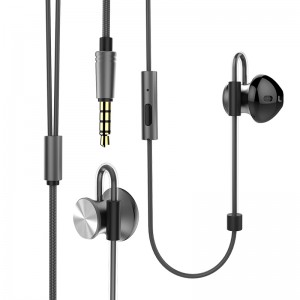 HiFi kabelová sluchátka s magnetickou absorpcí stereo kvality zvuku